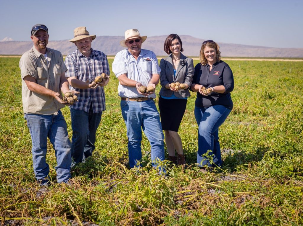 people on farm
