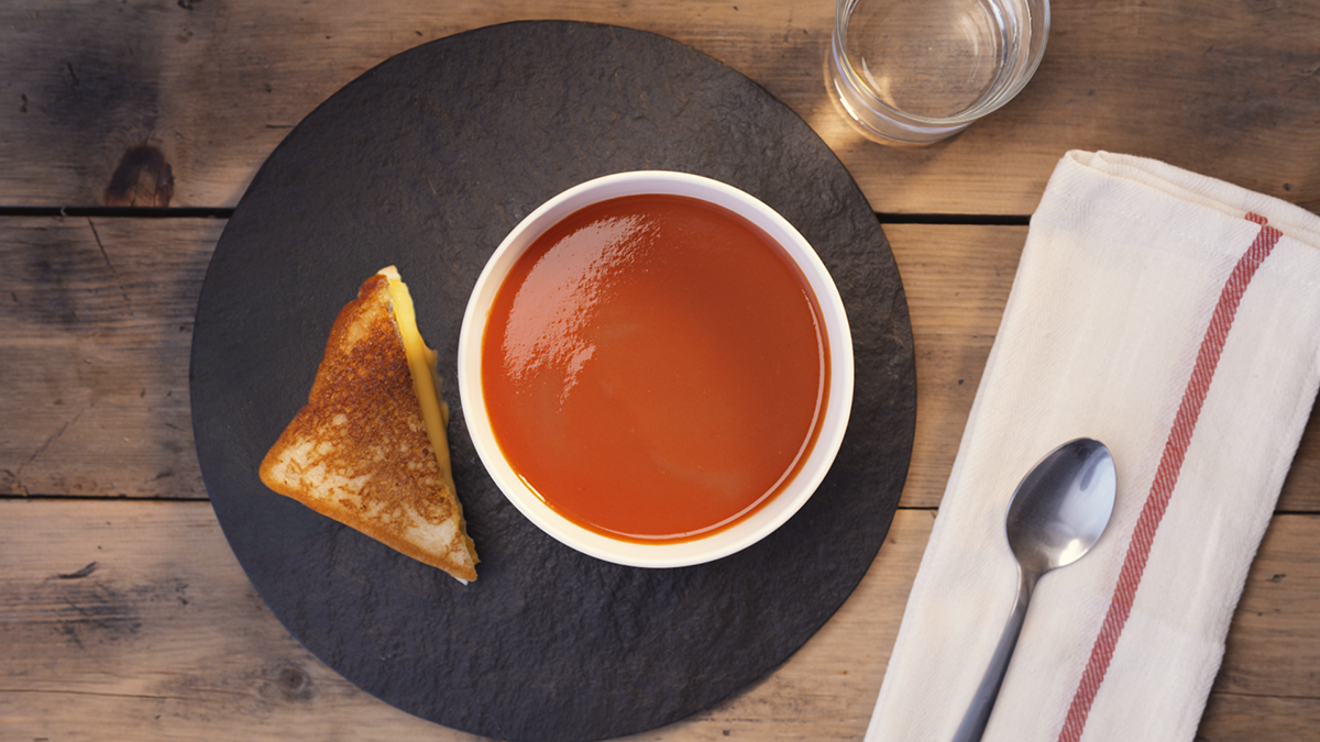 Tomato Soup and Grilled Cheese
