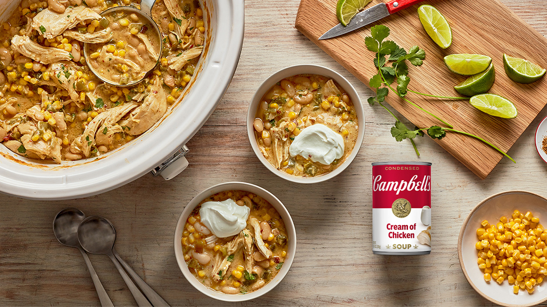 slow cooker corn and chicken chili