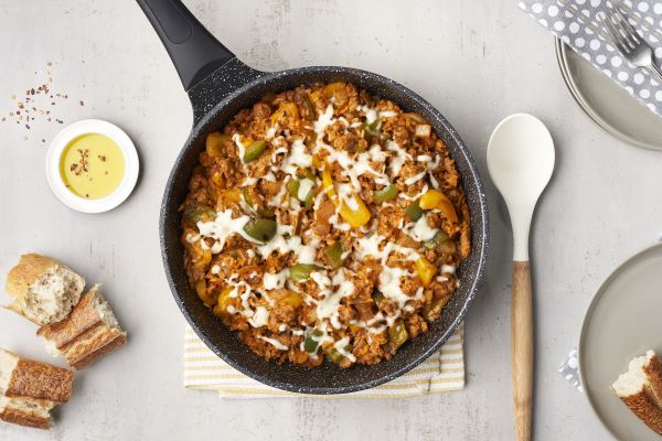 Unstuffed Peppers Skillet.