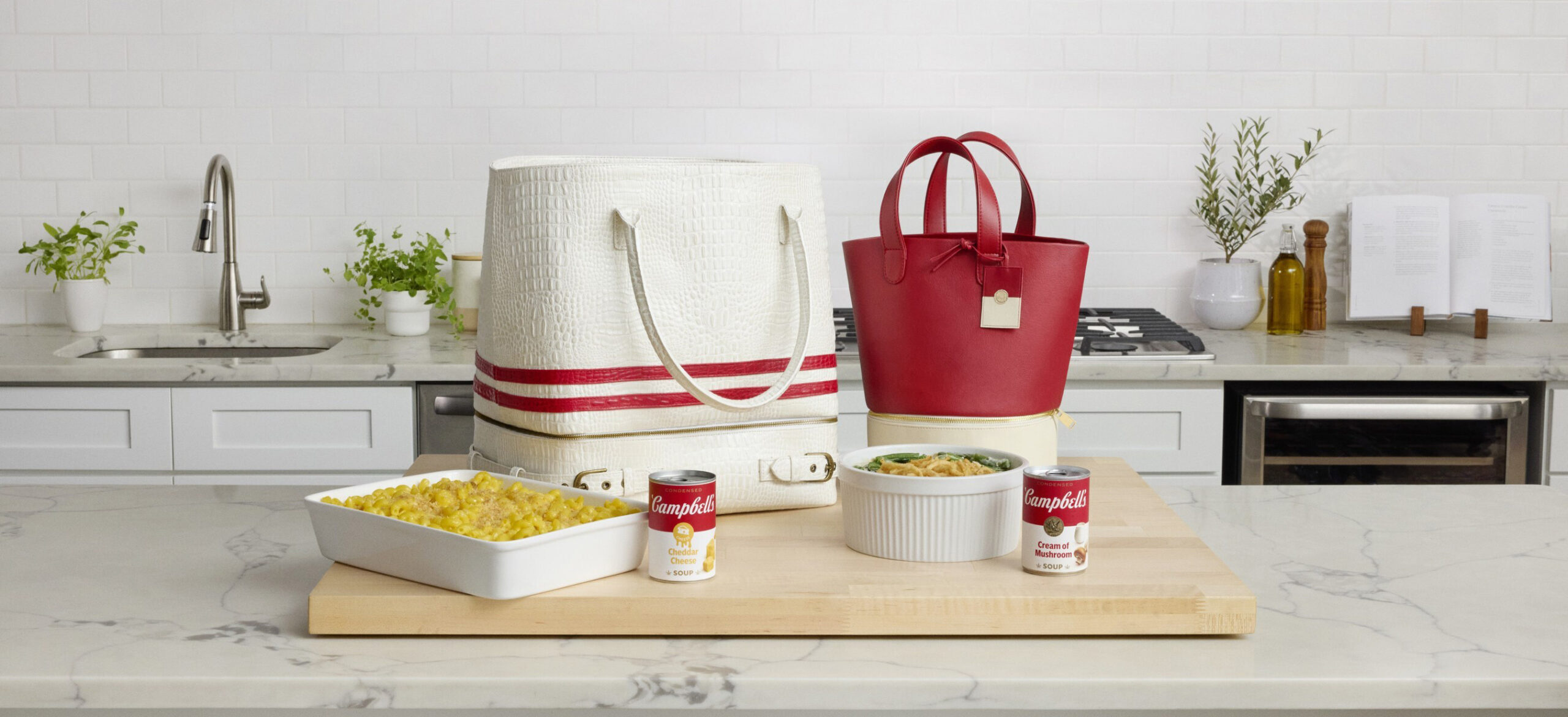 Campbell's Holiday Tote Party Bag Sides Collection Recipes