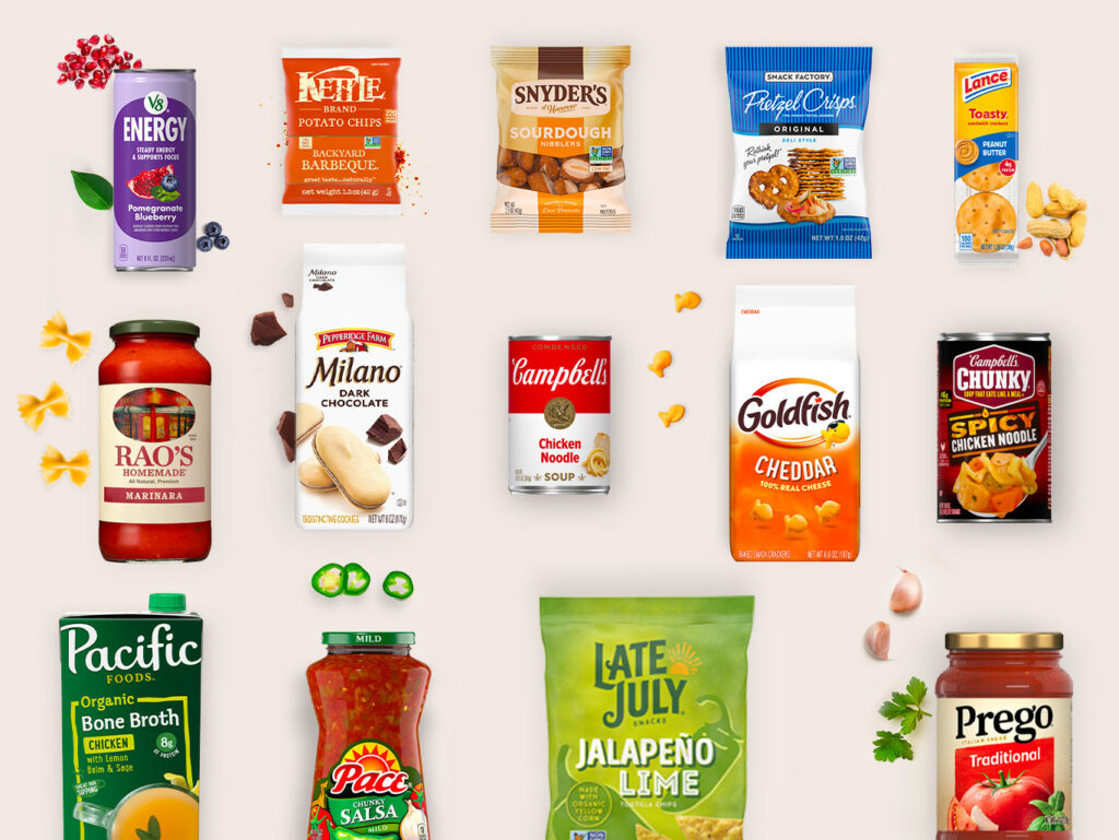 The Campbell's Company portfolio of food.