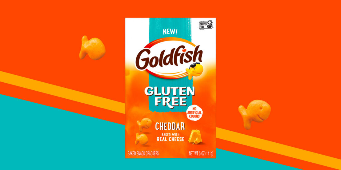 Certified Gluten-Free Goldfish Cheddar Crackers